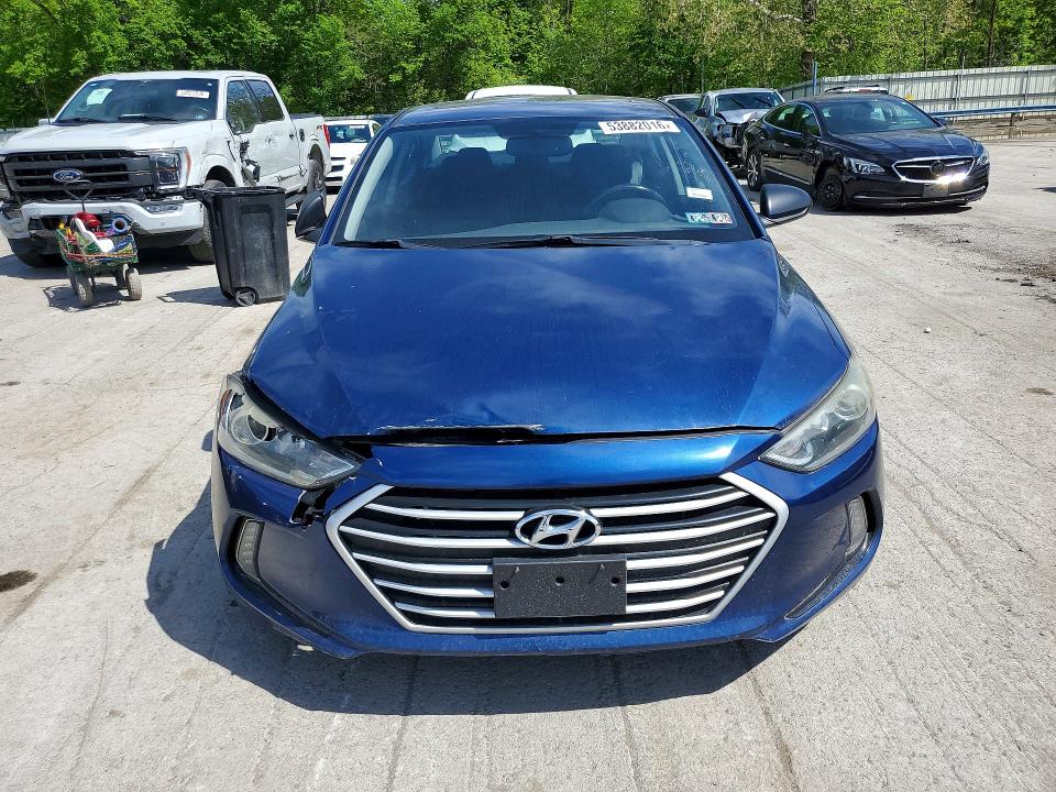53882016 :رقم المزاد ، 5NPD84LF1HH154118 vin ، 2017 Hyundai Elantra مزاد بيع