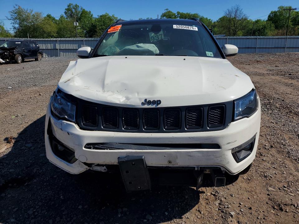 2020 Jeep Compass მანქანა იყიდება აუქციონზე, vin: 3C4NJDBBXLT165246, აუქციონის ნომერი: 52050876
