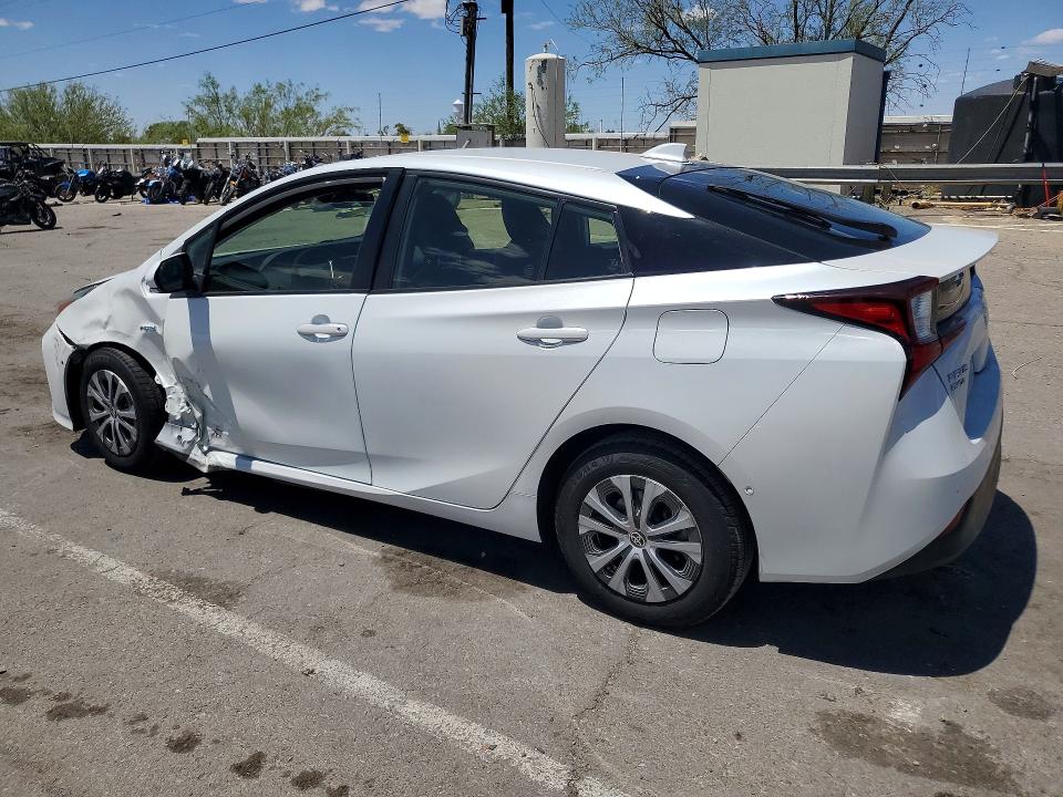 2021 Toyota Prius მანქანა იყიდება აუქციონზე, vin: JTDL9MFU7M3028063, აუქციონის ნომერი: 54010826