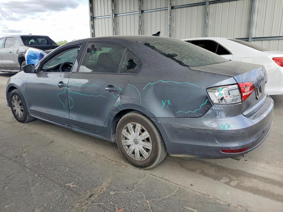 54991526 :رقم المزاد ، 3VW1K7AJ1FM254480 vin ، 2015 Volkswagen Jetta مزاد بيع