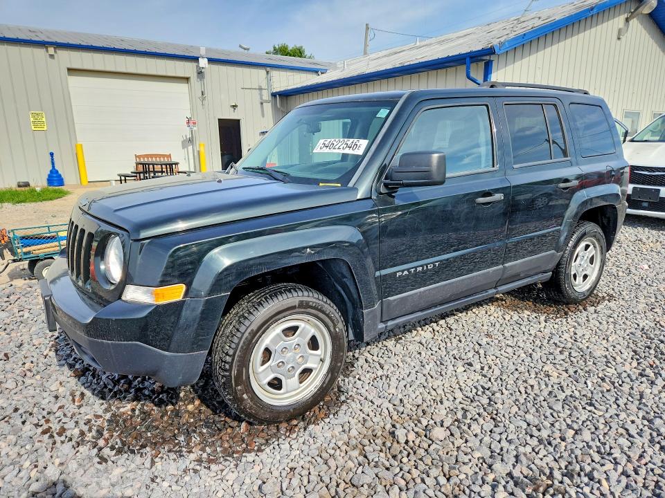 Aukcja sprzedaży 2013 Jeep Patriot, vin: 1C4NJRBB3DD212492, numer aukcji: 54622546
