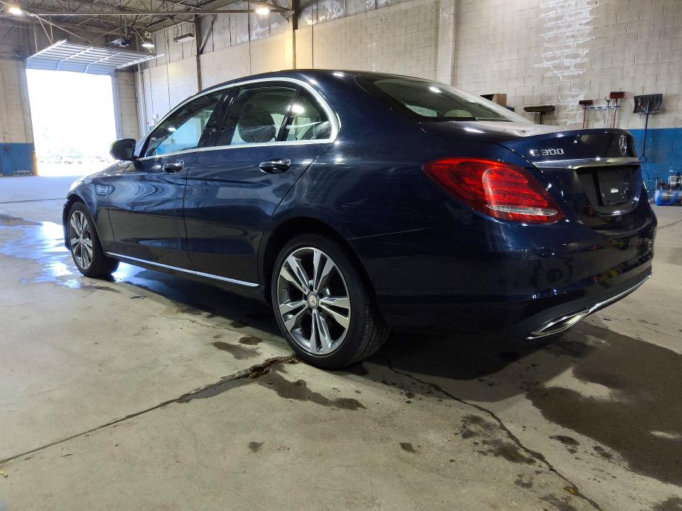 54984326 :رقم المزاد ، 55SWF4KB2FU079162 vin ، 2015 Mercedes-benz C مزاد بيع