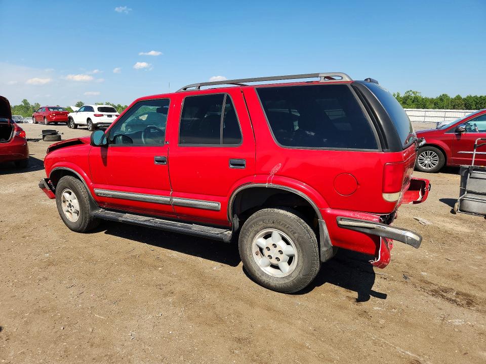1998 Chevrolet Blazer მანქანა იყიდება აუქციონზე, vin: 1GNDT13W0W2105768, აუქციონის ნომერი: 54434586