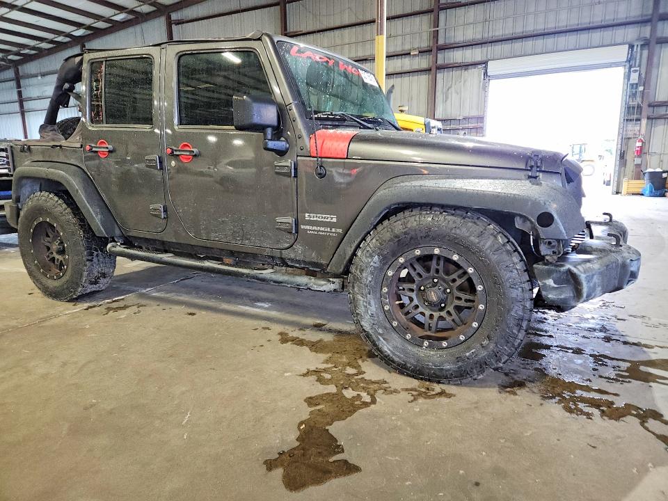 2017 Jeep Wrangler Unlimited მანქანა იყიდება აუქციონზე, vin: 1C4BJWDG4HL587619, აუქციონის ნომერი: 53176516