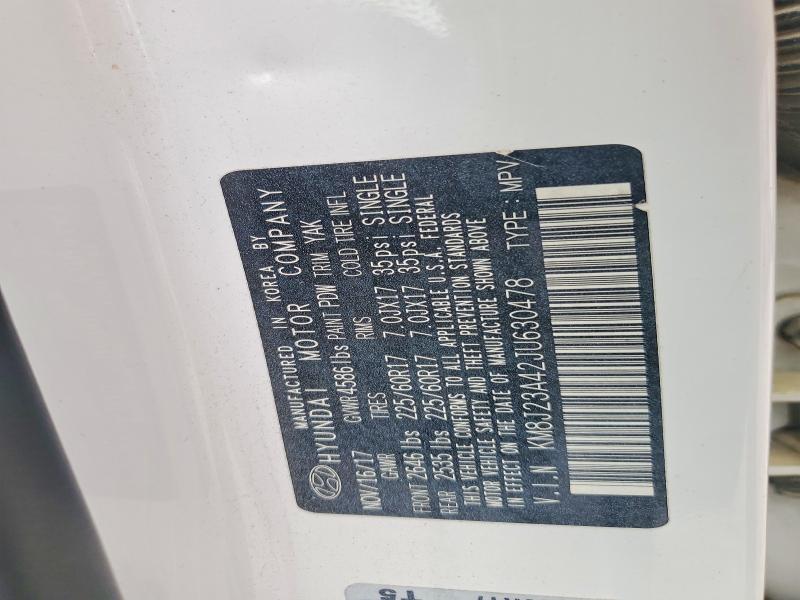 Aukcja sprzedaży 2018 Hyundai Tucson, vin: KM8J23A42JU630478, numer aukcji: 54792226