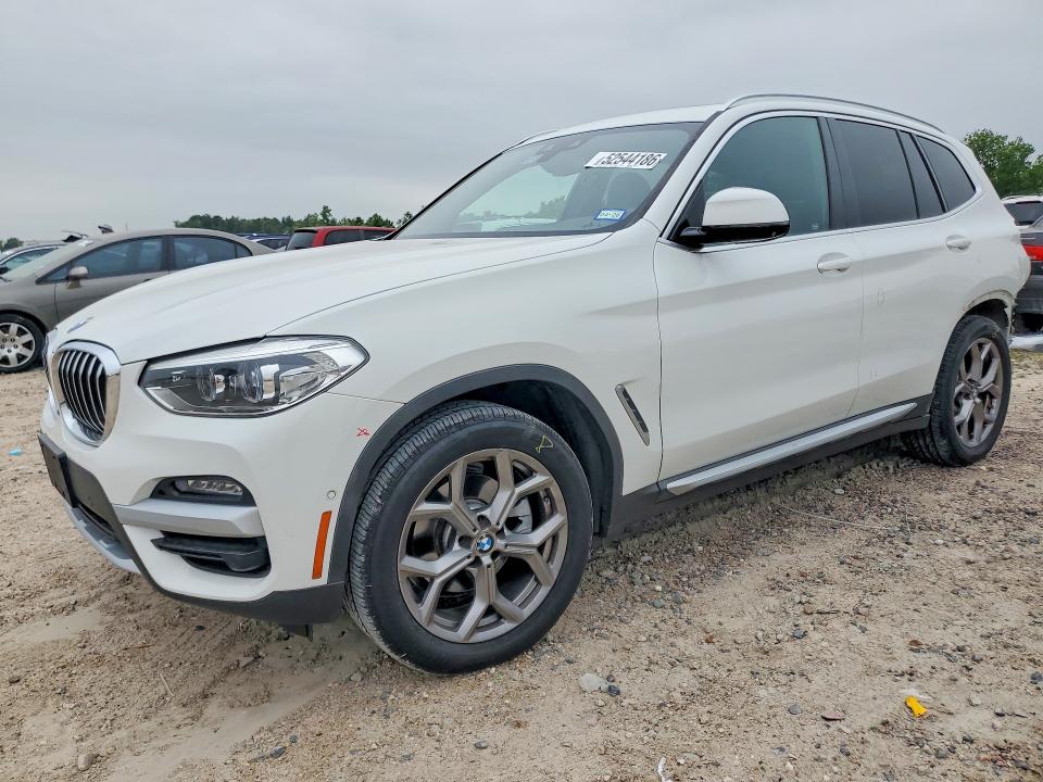 52544186 :رقم المزاد ، 5UXTY3C03M9D81820 vin ، 2021 Bmw X3 مزاد بيع