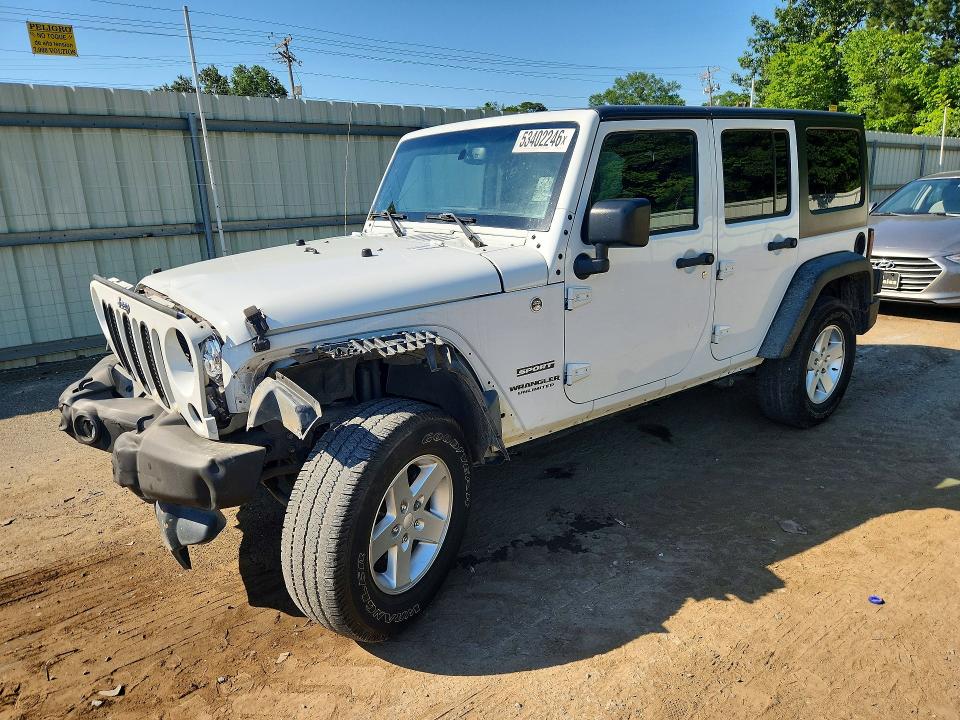 Продажа на аукционе авто 2015 Jeep Wrangler Unlimited, vin: 1C4BJWDG4FL523495, номер лота: 53402246
