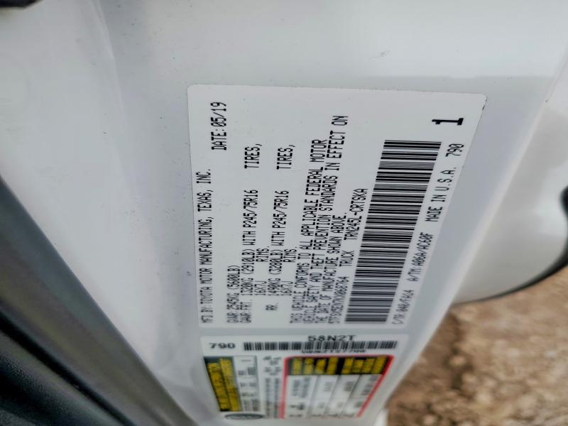 Продаж на аукціоні авто 2019 Toyota Tacoma, vin: 5TFSX5EN7KX068764, номер лоту: 53079576