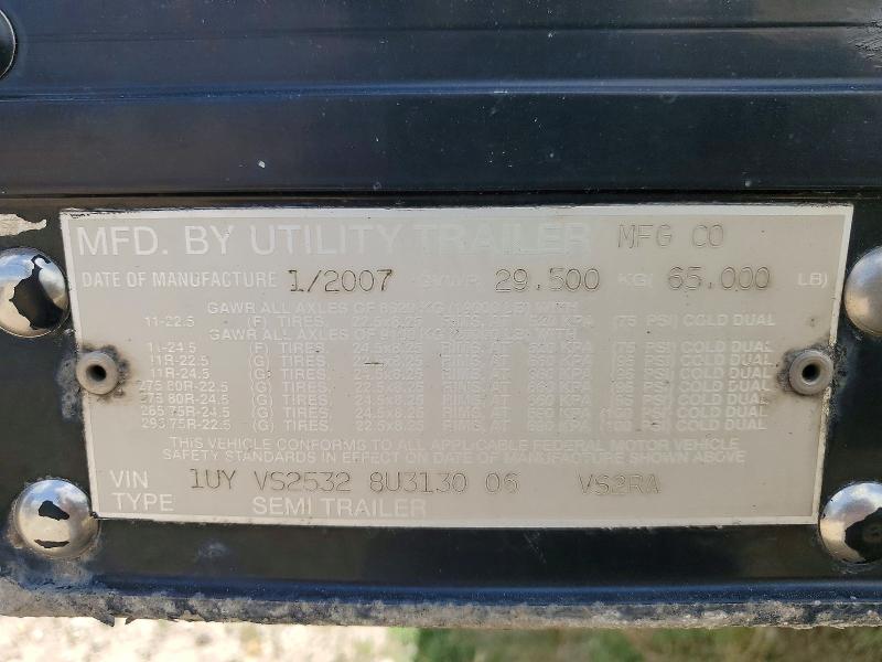 Aukcja sprzedaży 2008 Utility Trailer Vsra Reefe, vin: 1UYVS25328U313006, numer aukcji: 56187376