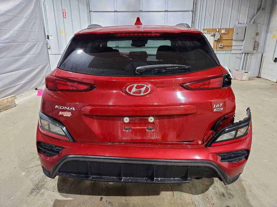 55098916 :رقم المزاد ، KM8K3CA36NU926487 vin ، 2022 Hyundai Kona مزاد بيع