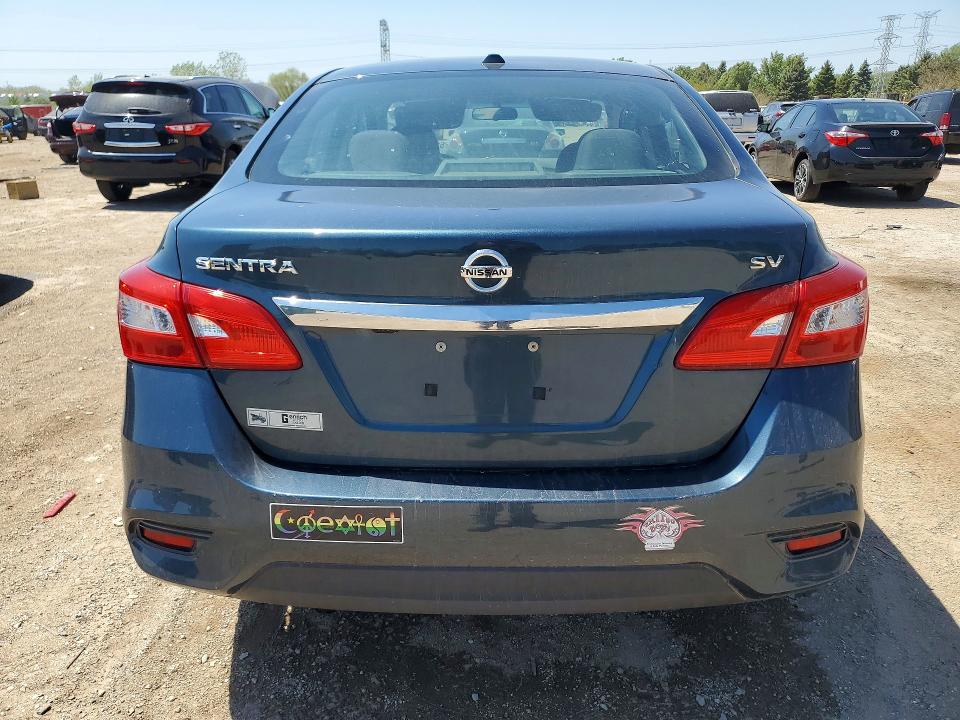 2017 Nissan Sentra მანქანა იყიდება აუქციონზე, vin: 3N1AB7AP6HY283379, აუქციონის ნომერი: 53298766