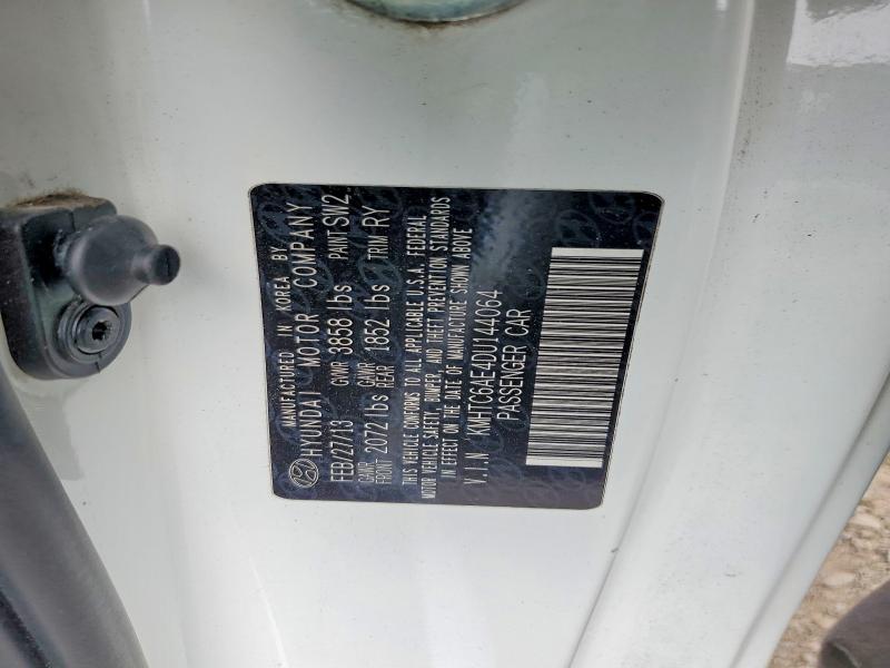 Продаж на аукціоні авто 2013 Hyundai Veloster, vin: KMHTC6AE4DU144064, номер лоту: 53452946