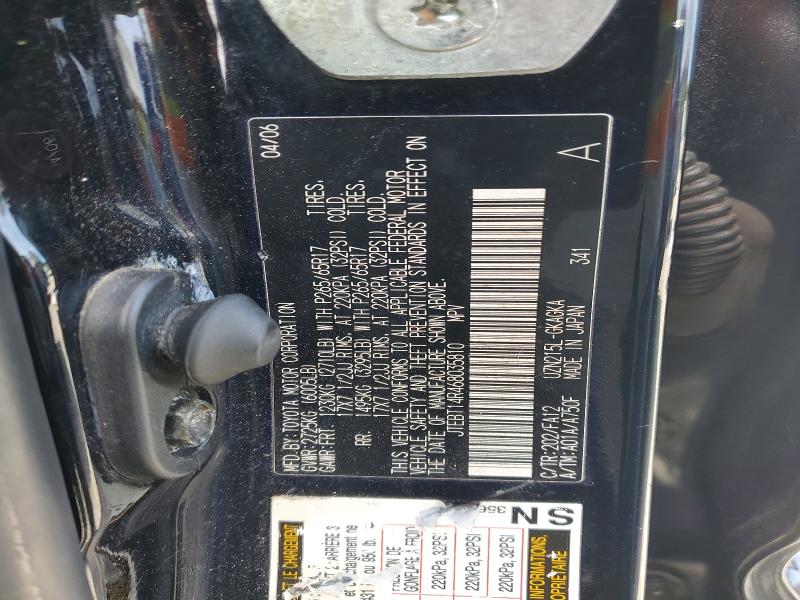 Продажа на аукционе авто 2006 Toyota 4runner, vin: JTEBT14R468035810, номер лота: 54319656