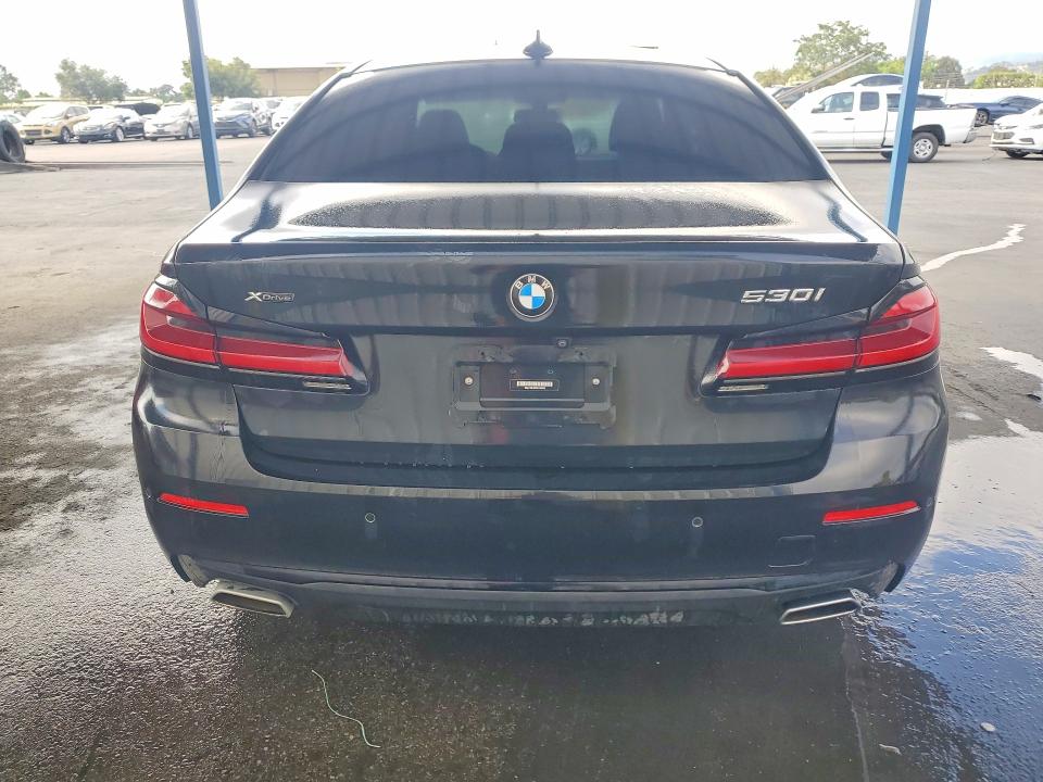 2022 Bmw 530 მანქანა იყიდება აუქციონზე, vin: WBA13BJ02NCJ18642, აუქციონის ნომერი: 54661256