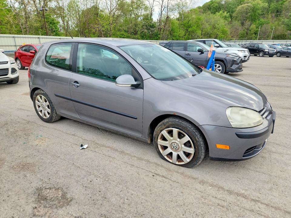 2007 Volkswagen Rabbit მანქანა იყიდება აუქციონზე, vin: WVWBR71K97W054296, აუქციონის ნომერი: 51310176