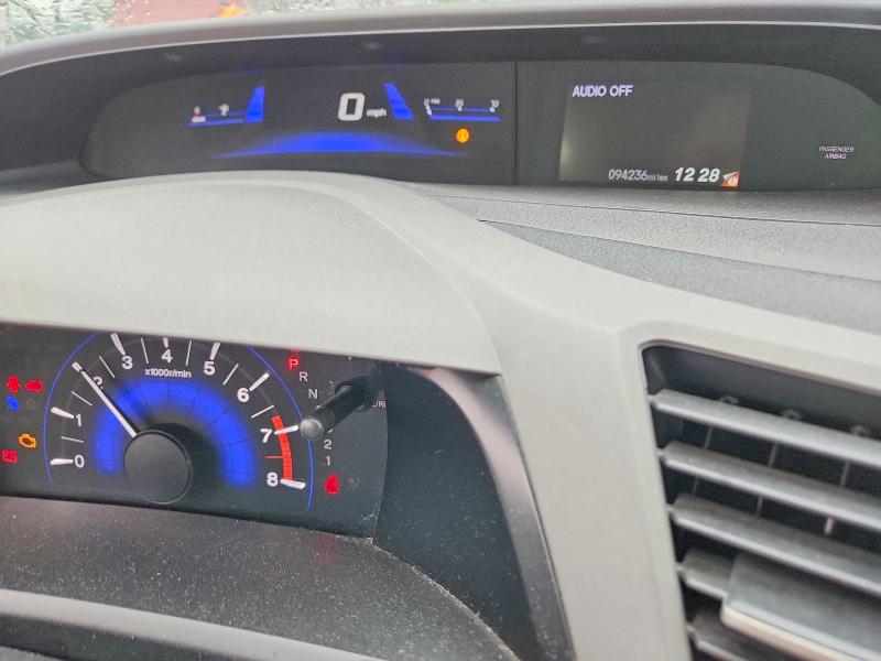 Продаж на аукціоні авто 2012 Honda Civic, vin: 19XFB2F51CE059458, номер лоту: 54179806