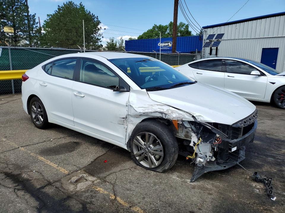 2018 Hyundai Elantra მანქანა იყიდება აუქციონზე, vin: 5NPD84LF7JH215459, აუქციონის ნომერი: 53387926