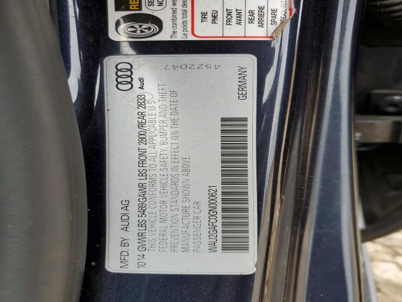 2016 Audi A7 მანქანა იყიდება აუქციონზე, vin: WAU2GAFC0GN000621, აუქციონის ნომერი: 53119896