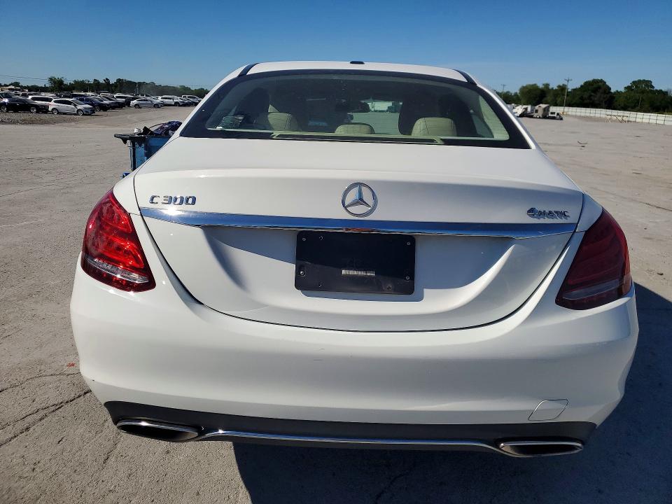 53757106 :رقم المزاد ، 55SWF4KB6FU023385 vin ، 2015 Mercedes-benz C مزاد بيع