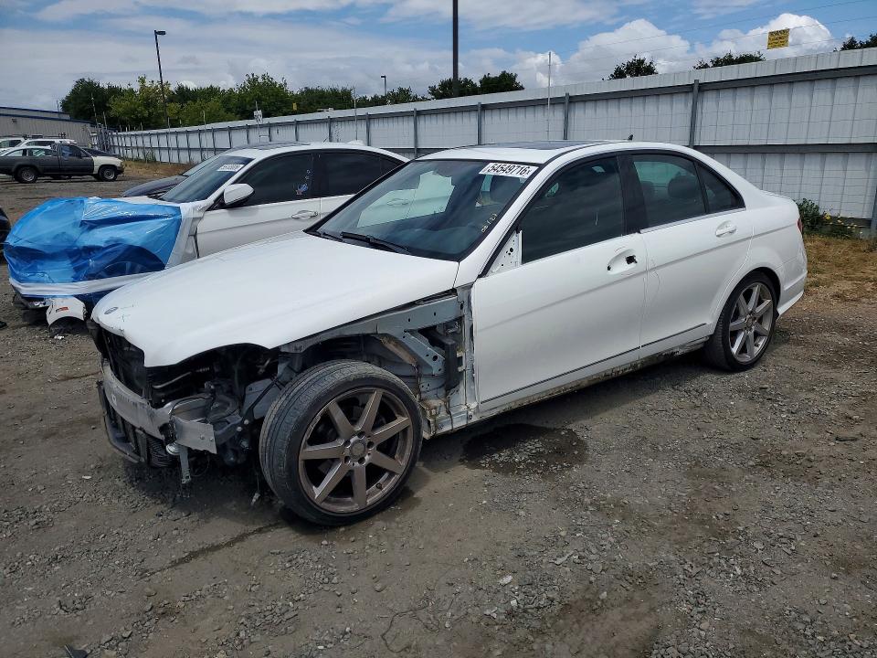 Auction sale of the 2014 Mercedes-benz C, vin: WDDGF4HB0EA958850, lot number: 54549716