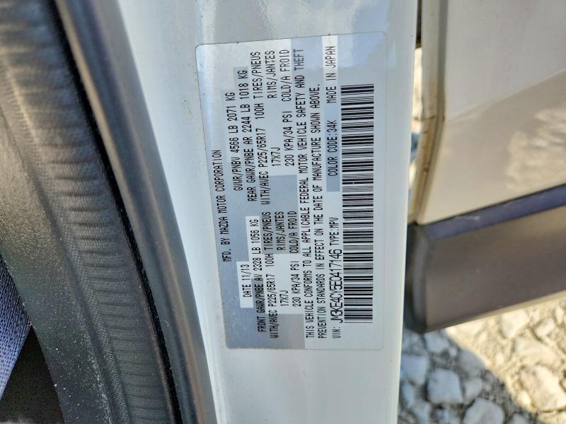 Продаж на аукціоні авто 2014 Mazda Cx-5, vin: JM3KE4CY5E0417146, номер лоту: 55236896