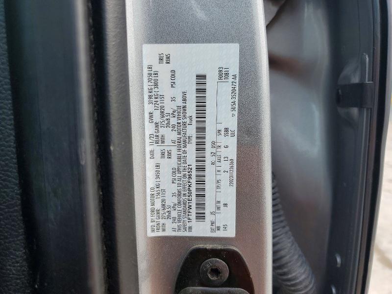 Aukcja sprzedaży 2023 Ford F150, vin: 1FTFW1E50PKF96521, numer aukcji: 52756616