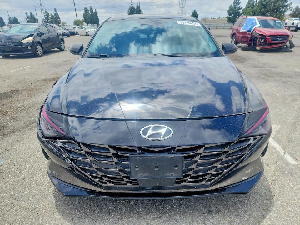 2022 Hyundai Elantra მანქანა იყიდება აუქციონზე, vin: KMHLN4AJ8NU026399, აუქციონის ნომერი: 55110606