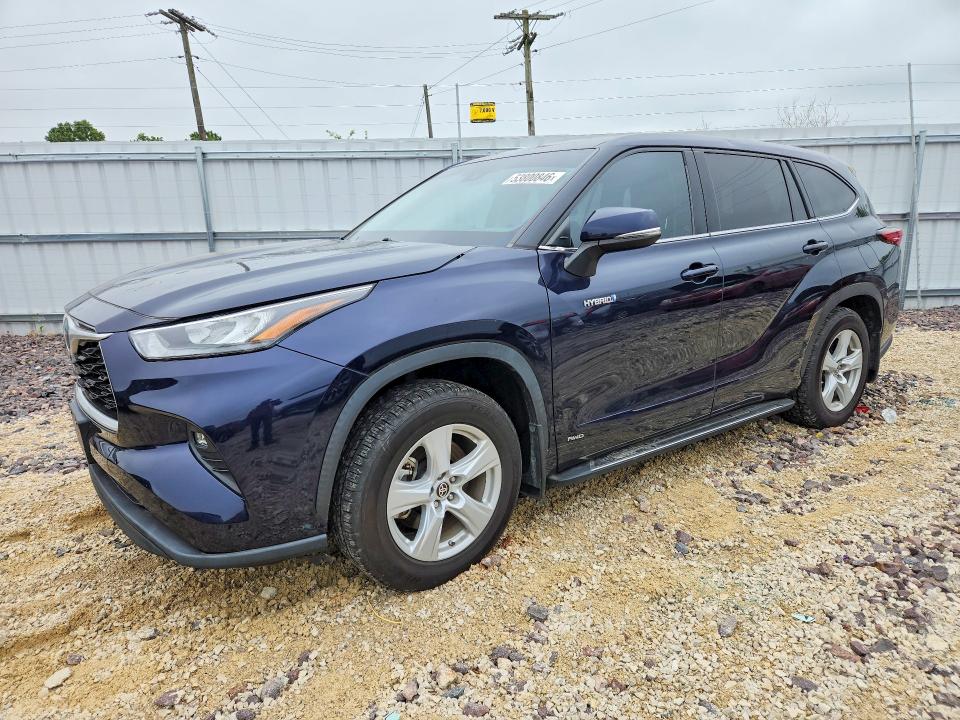 2020 Toyota Highlander მანქანა იყიდება აუქციონზე, vin: 5TDBBRCH4LS503864, აუქციონის ნომერი: 53800846