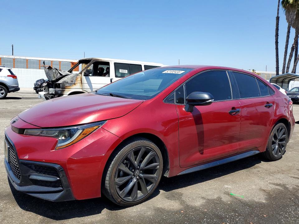 Auction sale of the 2022 Toyota Corolla, vin: 5YFS4MCE3NP103731, lot number: 52100436