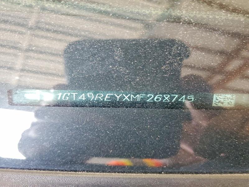 2021 Gmc Sierra მანქანა იყიდება აუქციონზე, vin: 1GT49REYXMF268745, აუქციონის ნომერი: 54292956