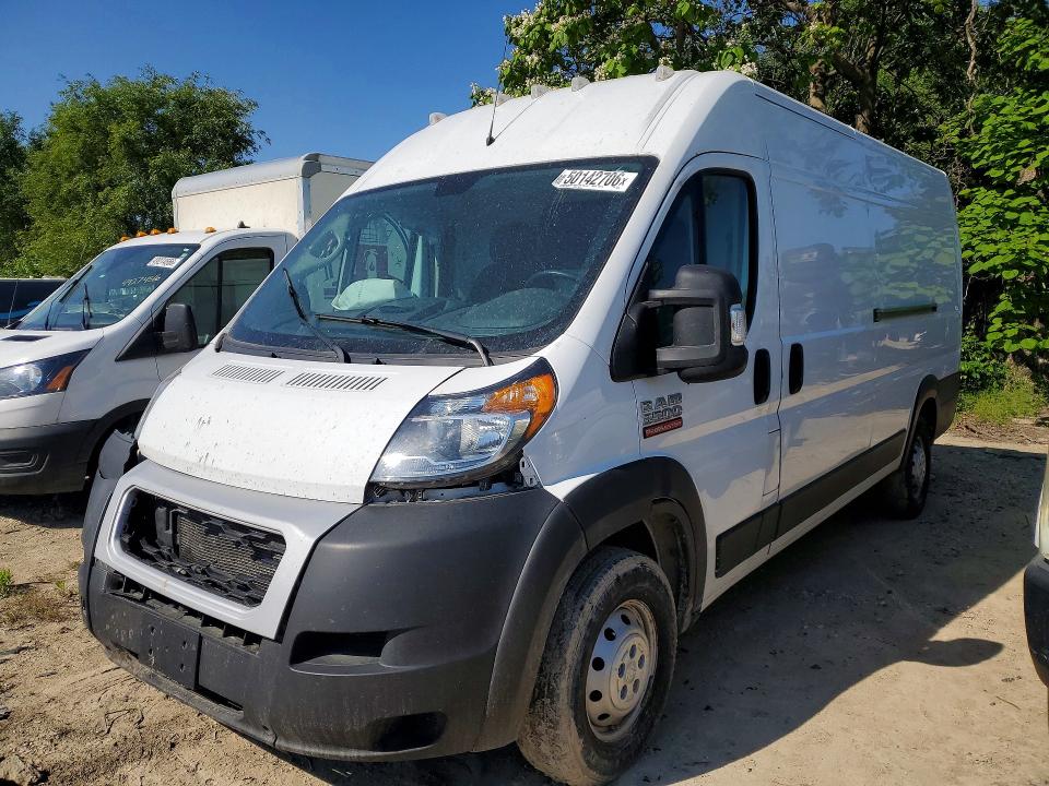2021 Ram Promaster 3500 მანქანა იყიდება აუქციონზე, vin: 3C6MRVJG5ME583234, აუქციონის ნომერი: 50142706