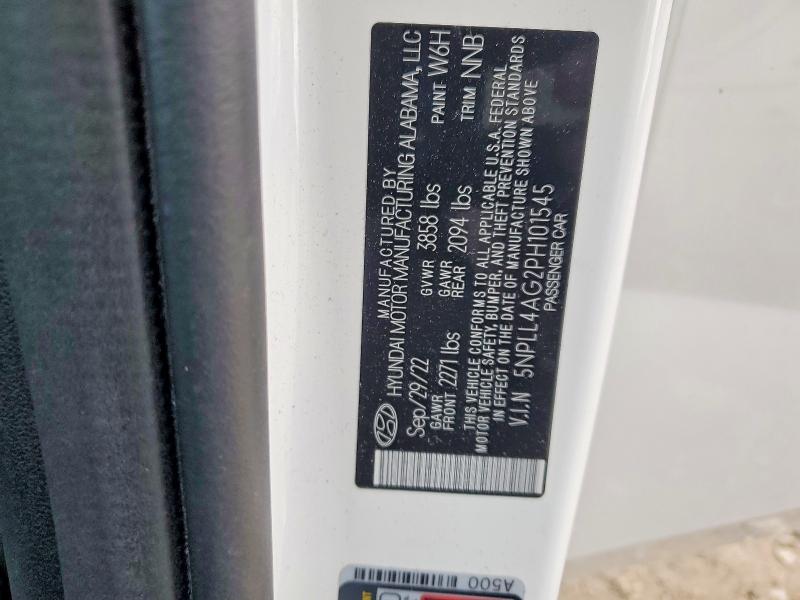 2023 Hyundai Elantra მანქანა იყიდება აუქციონზე, vin: 5NPLL4AG2PH101545, აუქციონის ნომერი: 51545056