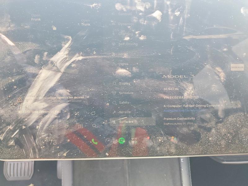 Aukcja sprzedaży 2025 Tesla Model 3, vin: 5YJ3E1EA3SF921123, numer aukcji: 52416986
