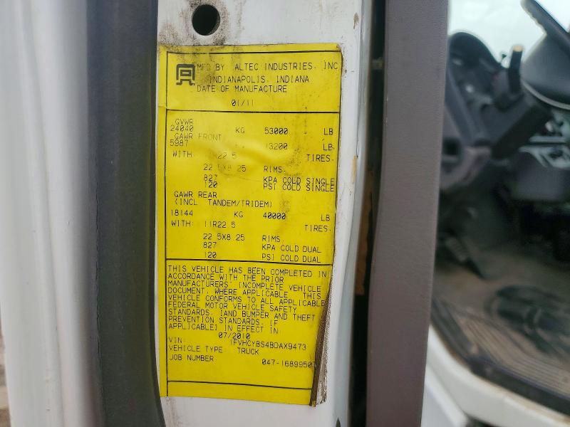 Aukcja sprzedaży 2011 Freightliner M2, vin: 1FVHCYBS4BDAX9473, numer aukcji: 52685376