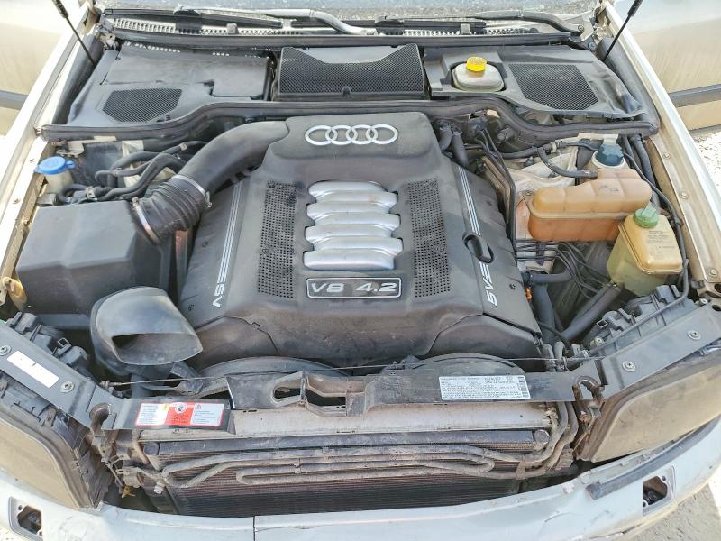 2001 Audi A8 მანქანა იყიდება აუქციონზე, vin: WAUML54D01N012315, აუქციონის ნომერი: 54702026