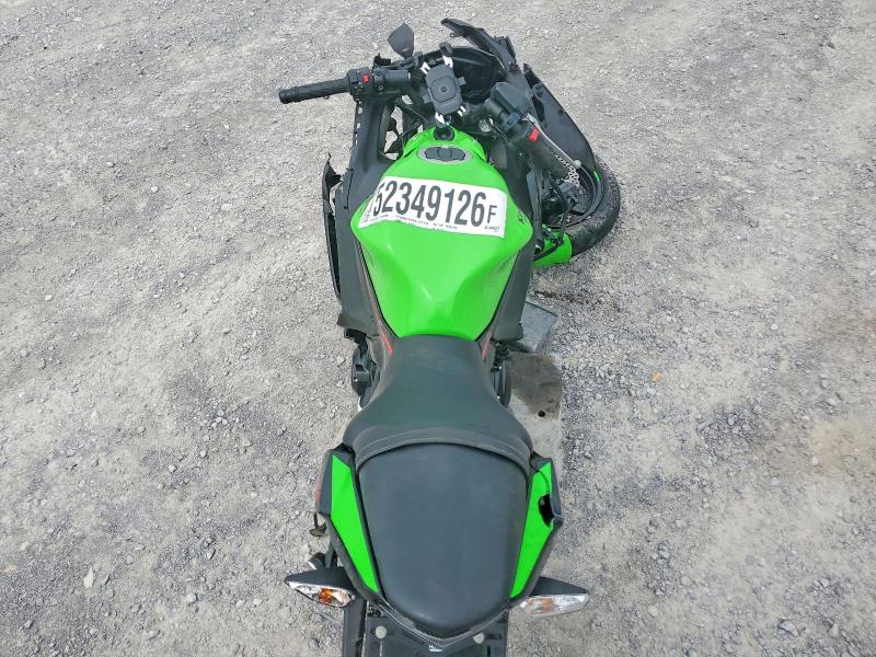 52349126 :رقم المزاد ، ML5EXEN10NDA51530 vin ، 2022 Kawasaki Ex650 مزاد بيع
