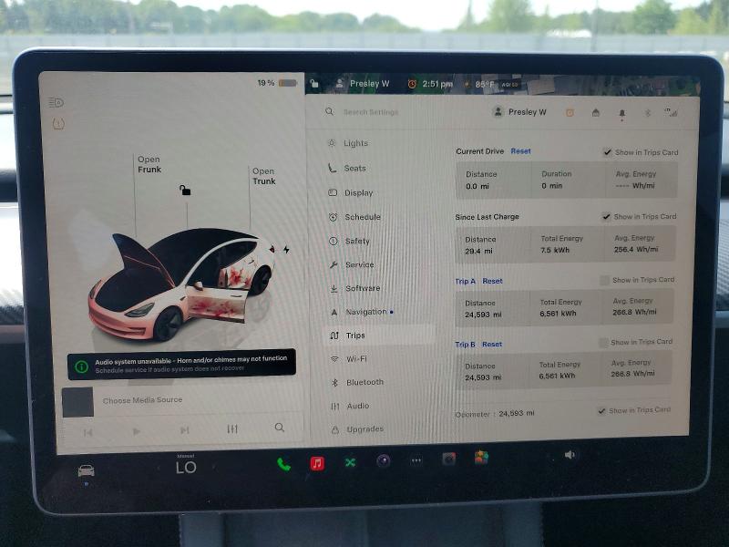 2023 Tesla Model 3 მანქანა იყიდება აუქციონზე, vin: 5YJ3E1EA5PF677577, აუქციონის ნომერი: 52256526