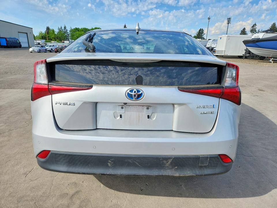 53429456 :رقم المزاد ، JTDKARFU6K3072312 vin ، 2019 Toyota Prius مزاد بيع