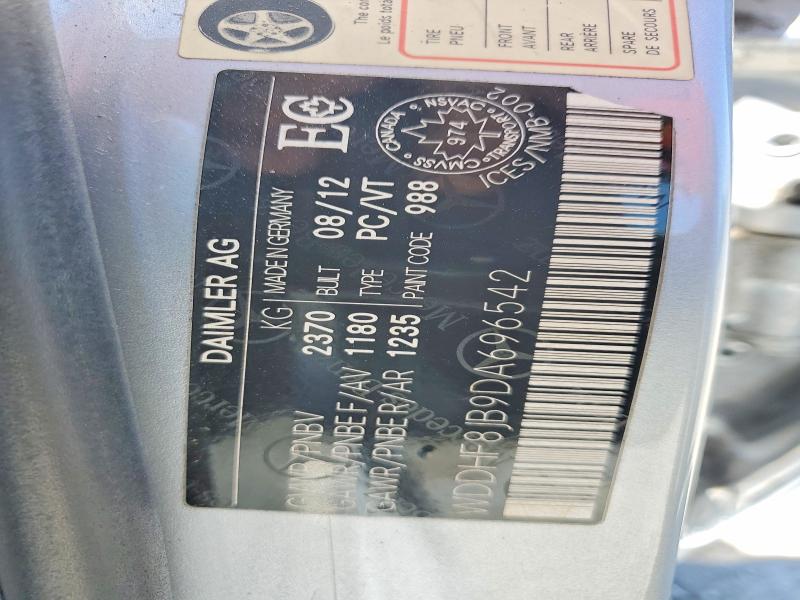 Продажа на аукционе авто 2013 Mercedes-benz E, vin: WDDHF8JB9DA696542, номер лота: 54486306
