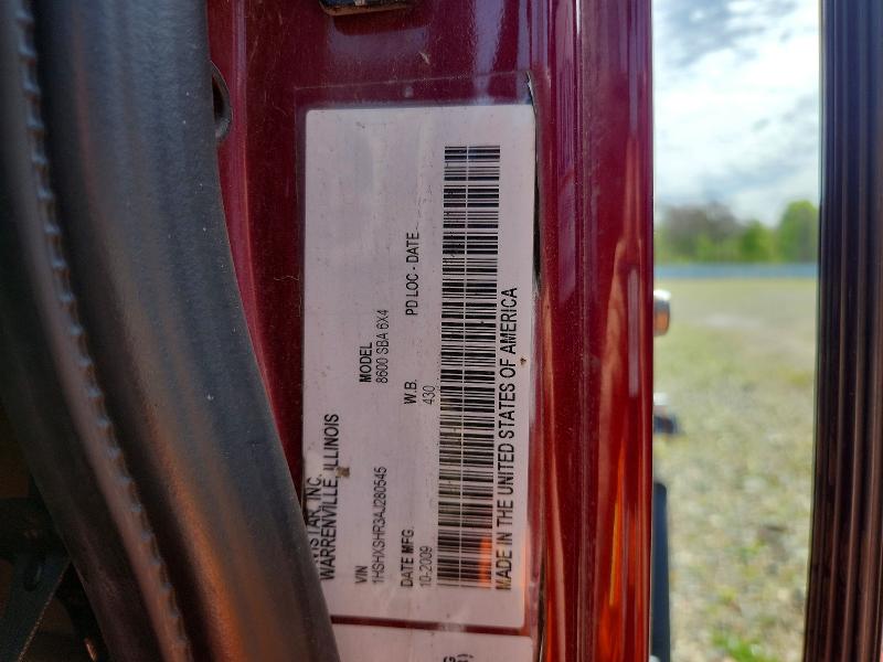 Продаж на аукціоні авто 2010 International 8000, vin: 1HSHXSHR3AJ280545, номер лоту: 54414566