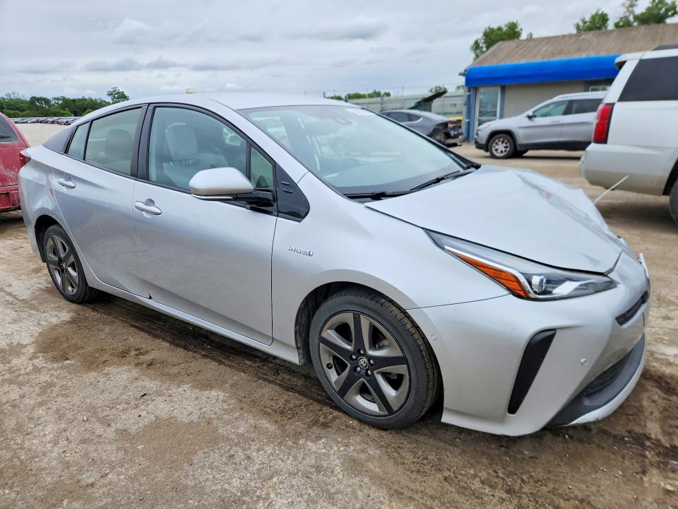 2019 Toyota Prius მანქანა იყიდება აუქციონზე, vin: JTDKARFU1K3094671, აუქციონის ნომერი: 52191256