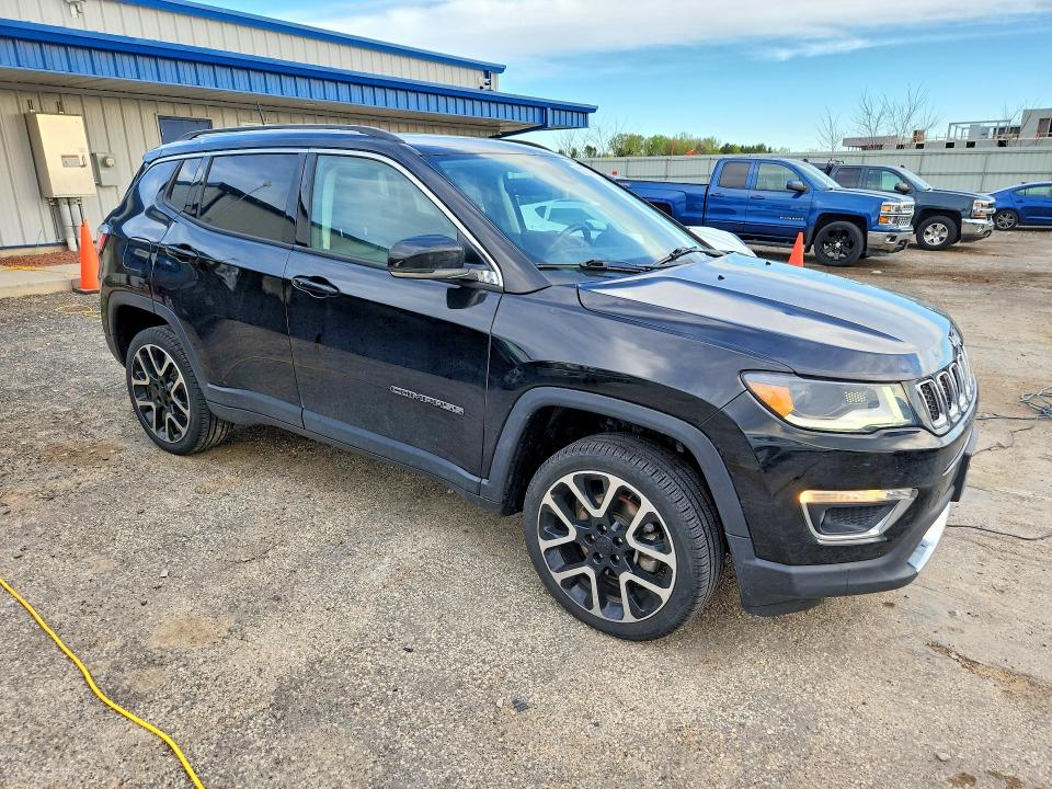 2018 Jeep Compass მანქანა იყიდება აუქციონზე, vin: 3C4NJDCBXJT207071, აუქციონის ნომერი: 51995476