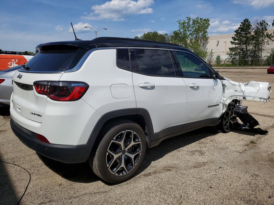 52266456 :رقم المزاد ، 3C4NJDCN1ST600002 vin ، 2025 Jeep Compass مزاد بيع