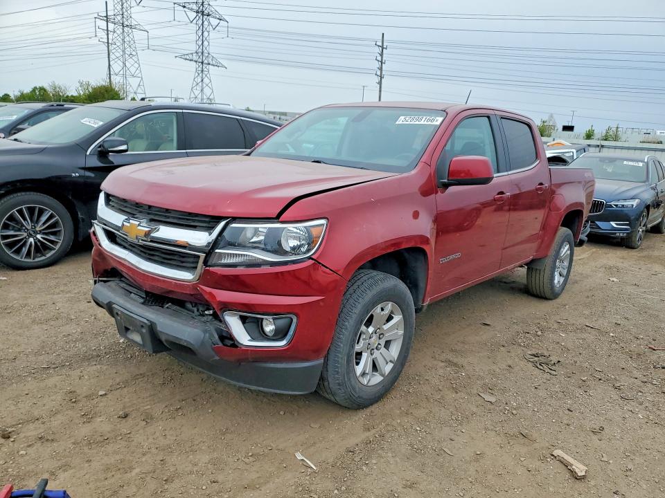 52898166 :رقم المزاد ، 1GCGTCEN7L1201291 vin ، 2020 Chevrolet Colorado مزاد بيع