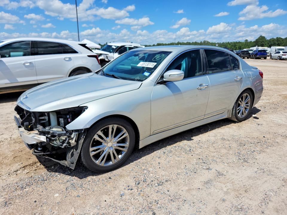 2012 Hyundai Genesis მანქანა იყიდება აუქციონზე, vin: KMHGC4DD3CU211034, აუქციონის ნომერი: 55130116
