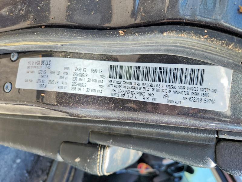 Aukcja sprzedaży 2016 Jeep Cherokee, vin: 1C4PJMDS4GW101872, numer aukcji: 52293846