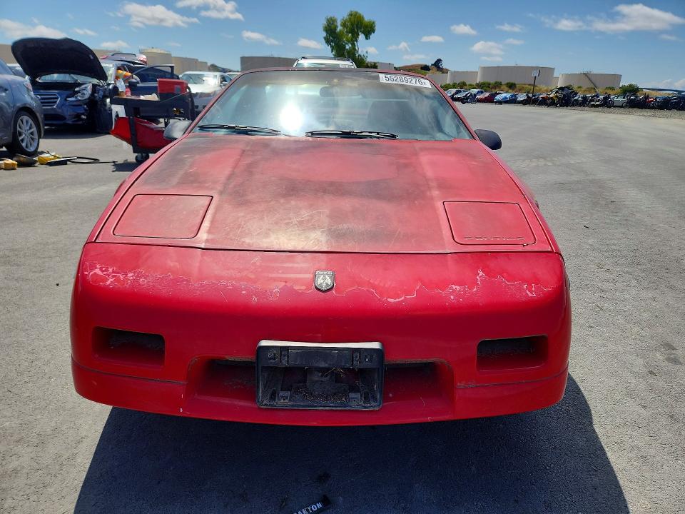 Продажа на аукционе авто 1988 Pontiac Fiero, vin: 1G2PG1199JP223468, номер лота: 55289276