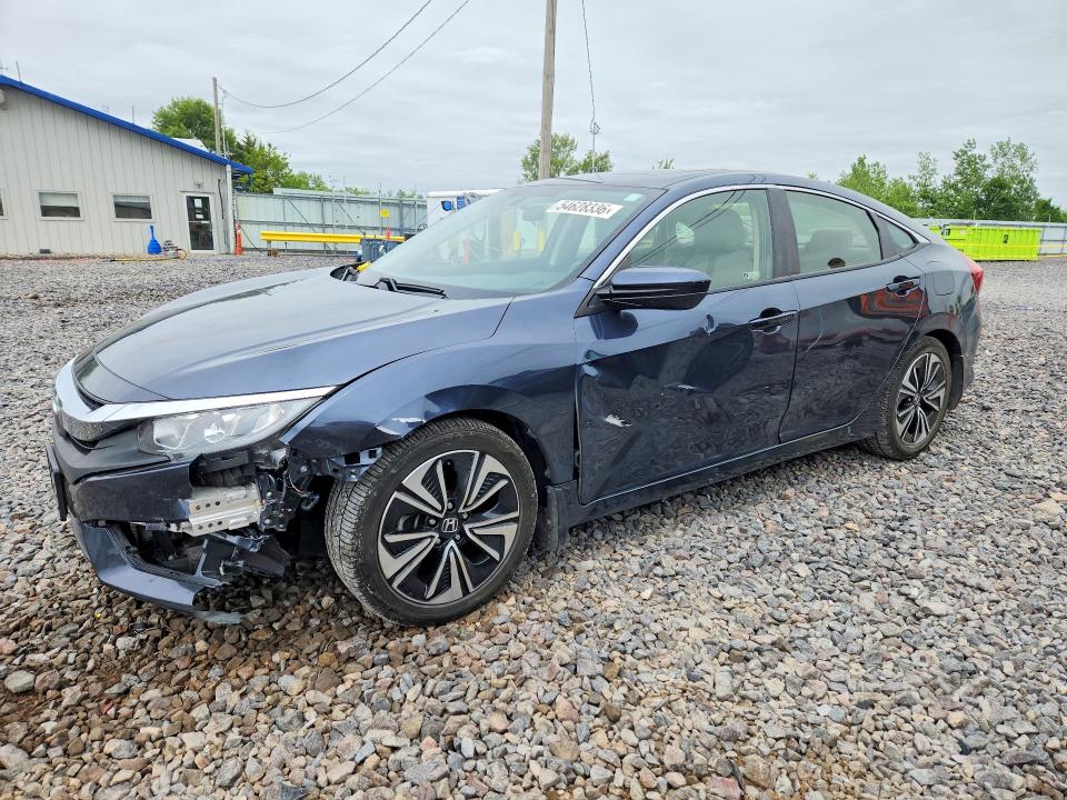 54628336 :رقم المزاد ، JHMFC1F38JX020755 vin ، 2018 Honda Civic مزاد بيع