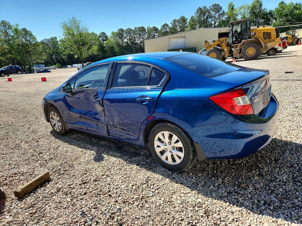 Aukcja sprzedaży 2012 Honda Civic, vin: 2HGFB2F51CH507235, numer aukcji: 52749936