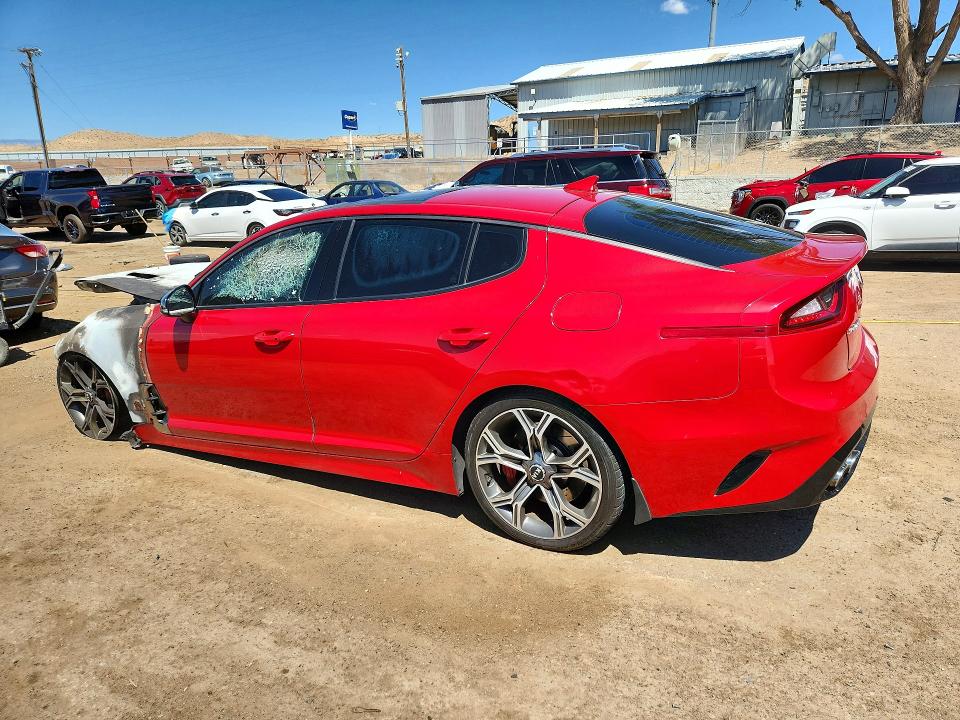 53176416 :رقم المزاد ، KNAE55LC8J6027758 vin ، 2018 Kia Stinger مزاد بيع